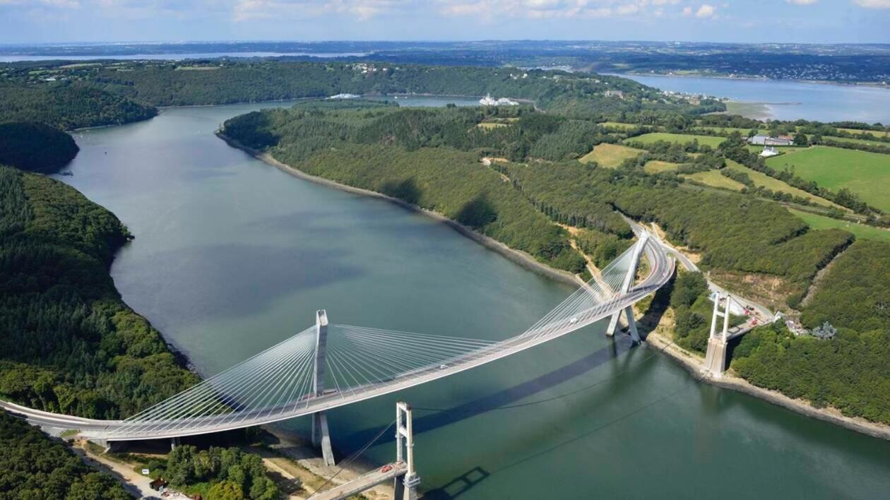 L'Imprenable Vue Mer Crozon Eksteriør billede